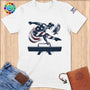 Physical Item S / White American Gymnastics Perfection ~ Limited Edition "USA Excellence" ~ Softstyle T-Shirt