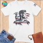 Physical Item S / White American Pride Eagle ~ Limited Edition "USA Excellence" ~ Softstyle T-Shirt