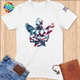 Physical Item S / White Champion Patriot~Limited Edition 2024 "USA Excellence" ~ Softstyle T-Shirt