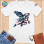 Physical Item S / White Elite Basketball ~ Limited Edition "USA Excellence" ~ Softstyle T-Shirt
