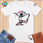 Physical Item S / White Gymnastic Elegance ~ Limited Edition "USA Excellence" ~ Softstyle T-Shirt