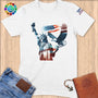 Physical Item S / White Liberty Tennis~Limited Edition 2024 "USA Excellence" ~ Softstyle T-Shirt