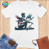 Physical Item S / White Patriotic Rower with Eagle Guides ~ Limited Edition