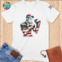Physical Item S / White Boxing Patriot ~ Limited Edition "USA Excellence" ~ Softstyle T-Shirt