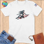 Physical Item S / White Elite Surfer Dreams ~ Limited Edition 2024 "USA Excellence" ~ Softstyle T-Shirt