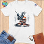 Physical Item S / White Hockey Liberty ~ Limited Edition 2024 "USA Excellence" ~ Softstyle T-Shirt
