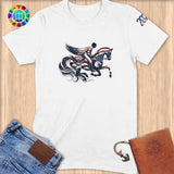 Physical Item S / White Patriotic Equestrian Rider Stars and Stripes~Limited Edition 2024 