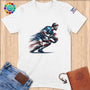 Physical Item S / White Rugby Strength ~ Limited Edition 2024 "USA Excellence" ~ Softstyle T-Shirt