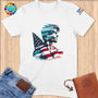 Physical Item S / White Sailing Wings ~ Limited Edition 2024 "USA Excellence" ~ Softstyle T-Shirt
