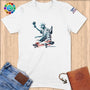 Physical Item S / White Skater Glow Liberty ~ Limited Edition 2024 "USA Excellence" ~ Softstyle T-Shirt