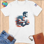 Physical Item S / White Soccer Dreams ~ Limited Edition 2024 "USA Excellence" ~ Softstyle T-Shirt