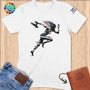 Physical Item S / White Speed Stripes ~ Limited Edition "USA Excellence" ~ Softstyle T-Shirt