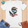 Physical Item S / White Surfing Dreams ~ Limited Edition 2024 "USA Excellence" ~ Softstyle T-Shirt
