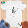 Physical Item S / White Surfing Hero ~ Limited Edition 2024 "USA Excellence" ~ Softstyle T-Shirt