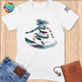 Physical Item S / White Surfing Hero ~ Limited Edition 2024 "USA Excellence" ~ Softstyle T-Shirt