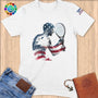 Physical Item S / White Tennis Stars~Limited Edition 2024 "USA Excellence" ~ Softstyle T-Shirt