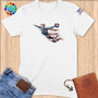 Physical Item S / White Water Polo Flight ~ Limited Edition 2024 "USA Excellence" ~ Softstyle T-Shirt