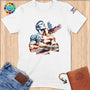 Physical Item S / White Wrestler Dreams~Limited Edition 2024 "USA Excellence" ~ Softstyle T-Shirt